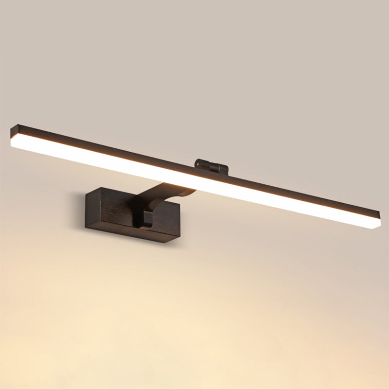 Modern Minimalist Style Linear Vanity Lighting Fixtures Acrylic Vanity Sconces