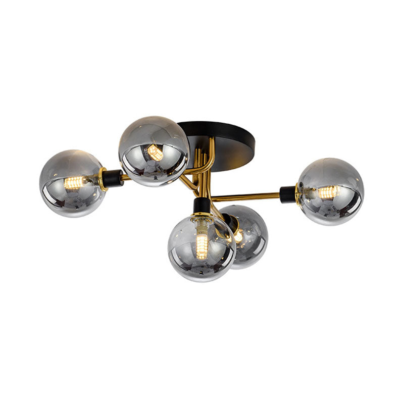 Nordic Luxury Flush Mount Illuminazione Illuminazione Creative Round Flush Mount Plafoniera per Camera da letto
