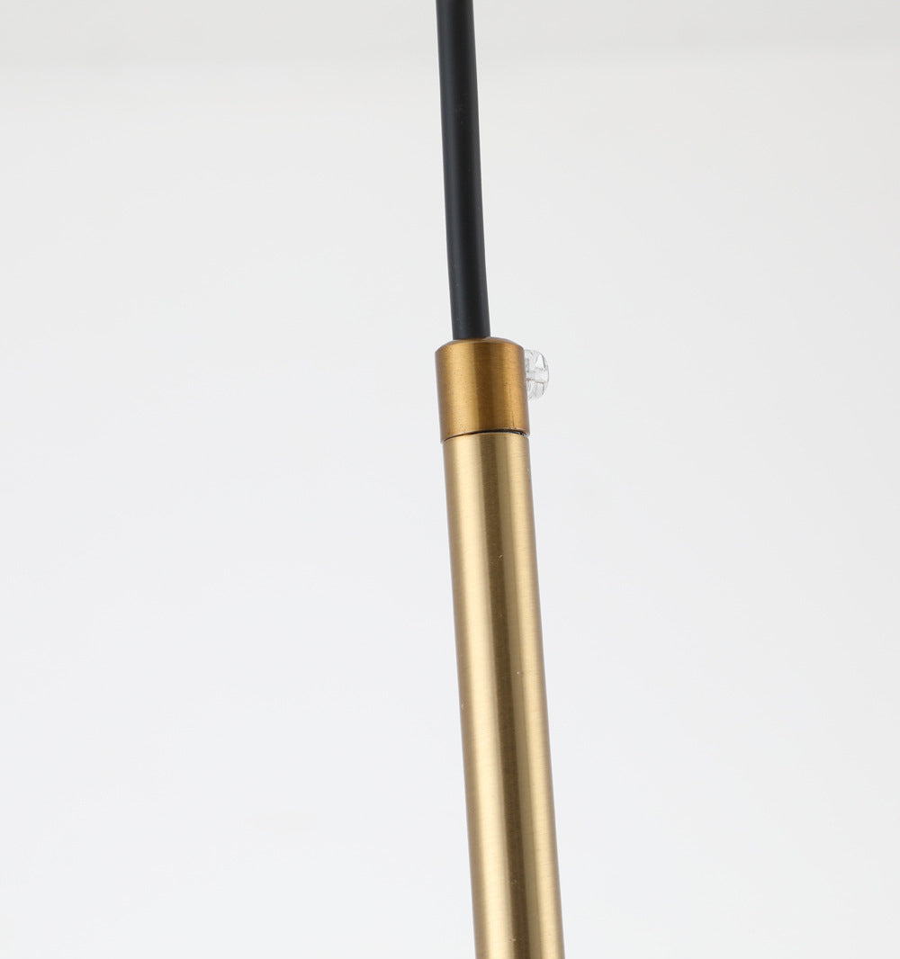 Nordic Simple Hanging Ceiling Light Circular Metal LED Hanging Light Fixtures for Restaurant