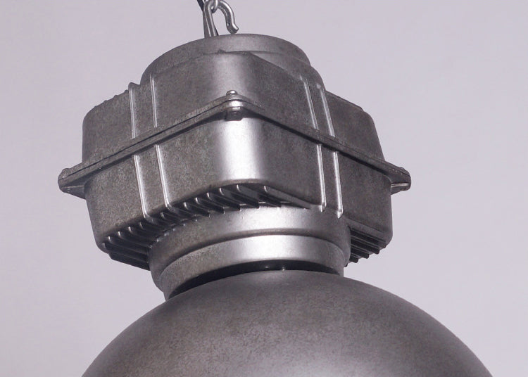 Retro mijnlicht lichtvormige metalen verlichting armatuur 16 "brede industriële stijl enkele lamp suspensielamp met verstelbare hangende ketting