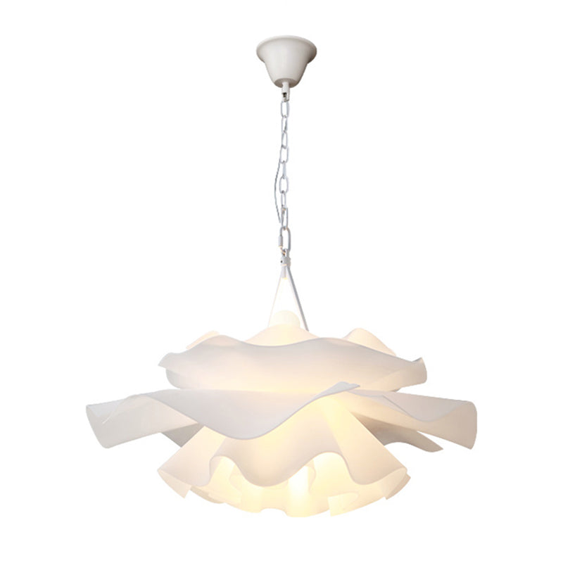 Nordic Style Flower Pendant Ceiling Light Acrylic Up and Down Lighting Hanging Light for Bedroom