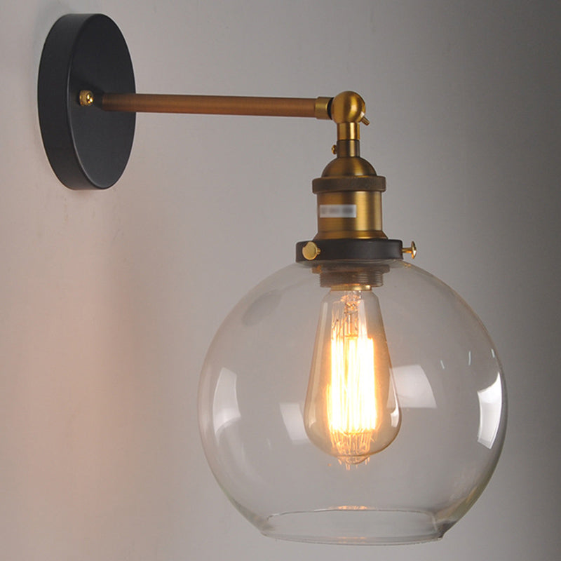 Style industriel SPHIRIQUE MURS LUMILES VERRE VERRÉ