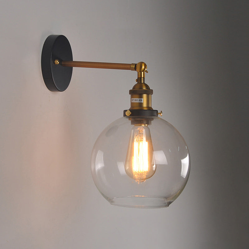 Style industriel SPHIRIQUE MURS LUMILES VERRE VERRÉ