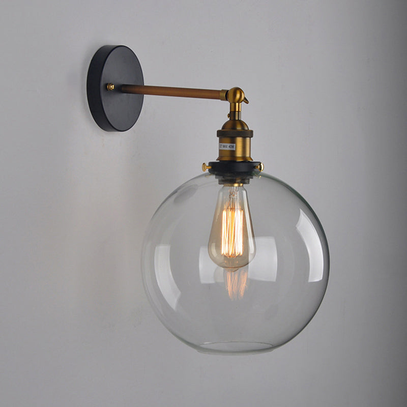 Style industriel SPHIRIQUE MURS LUMILES VERRE VERRÉ