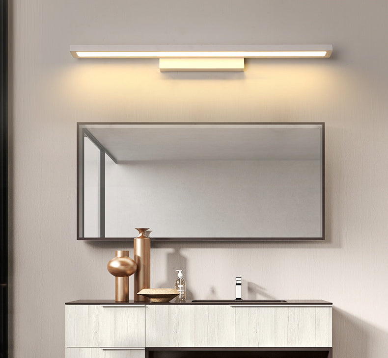 Rectangle Vanity Lighting Fixtures Modern Minimalist Style Metal Vanity Sconces
