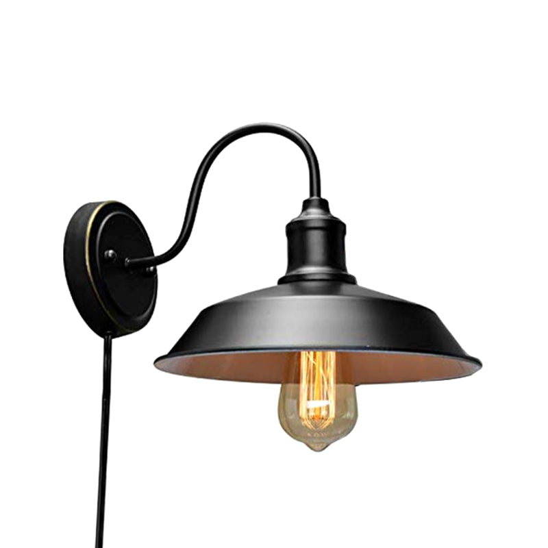 Retro Industrial Style Wandleuchte Beleuchtungskörper Metallische Wandleuchten für Bett