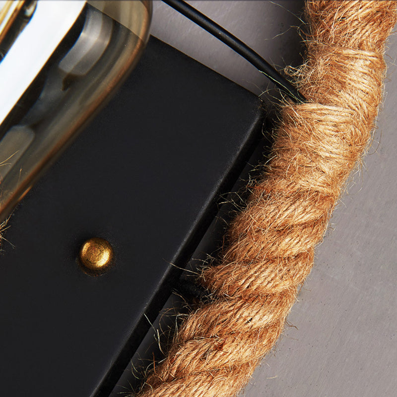 Vintage Industrial Geometric Wall Mounted Light Fixture Metal Wall Mount Light Fixture for Bar