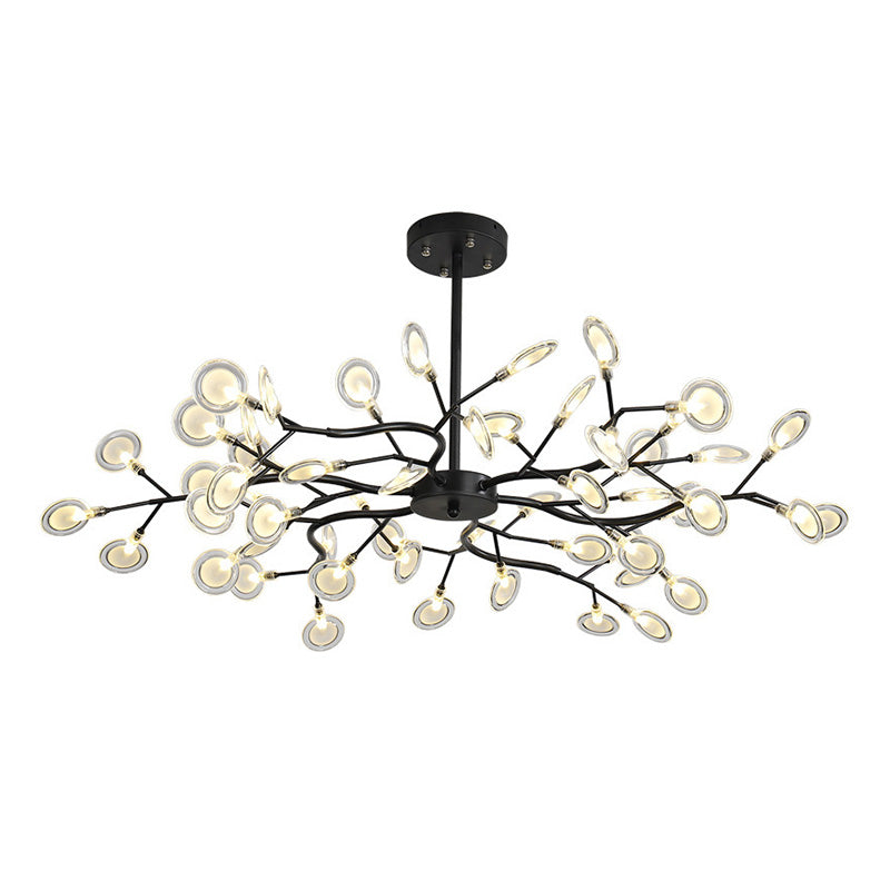 Spray Chandelier Light Fixtures Nordic Style Acrylic Pendant Light