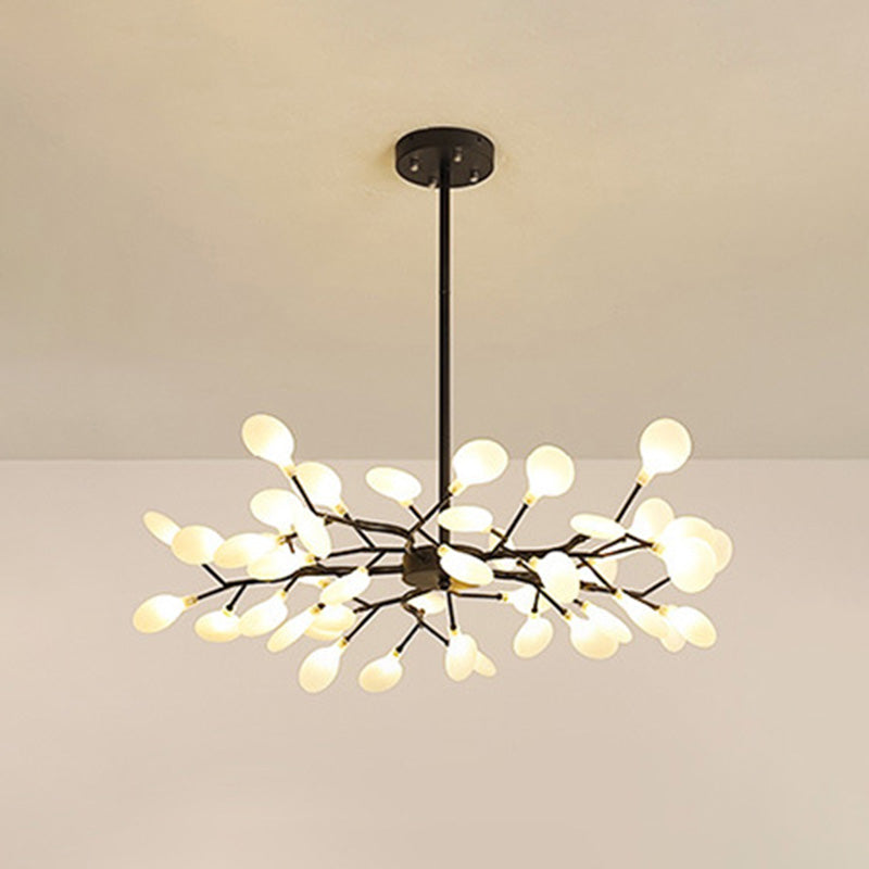 Spray Chandelier Light Fixtures Nordic Style Acrylic Pendant Light