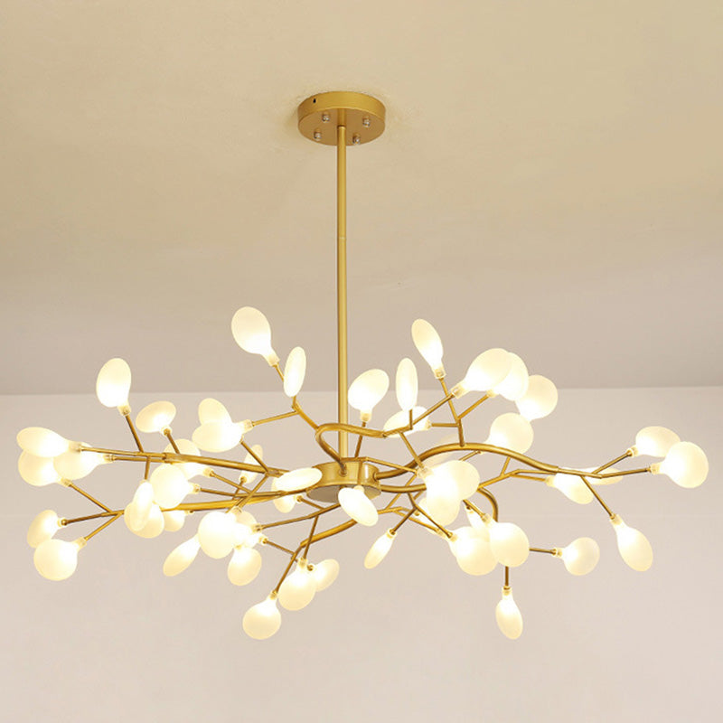 Spray Chandelier Light Fixtures Nordic Style Acrylic Pendant Light