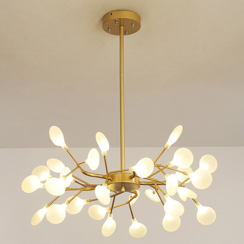 Spray Chandelier Light Fixtures Nordic Style Acrylic Pendant Light
