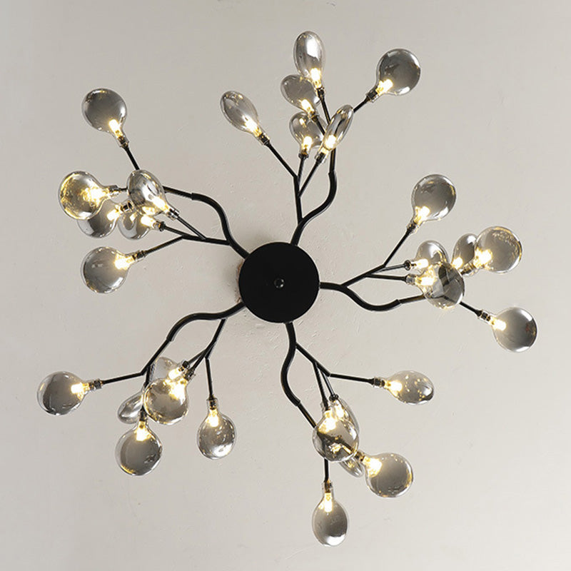 Spray Chandelier Light Fixtures Nordic Style Acrylic Pendant Light