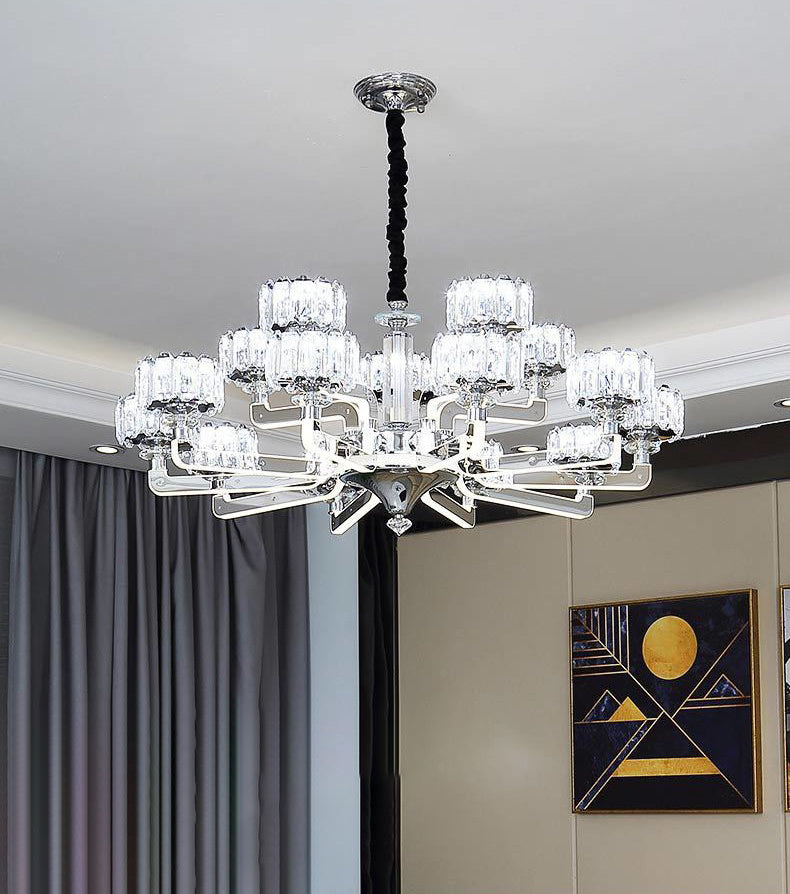 Luci a soffitto cilindriche a sospensione Lampada sospesa in stile minimalista moderno