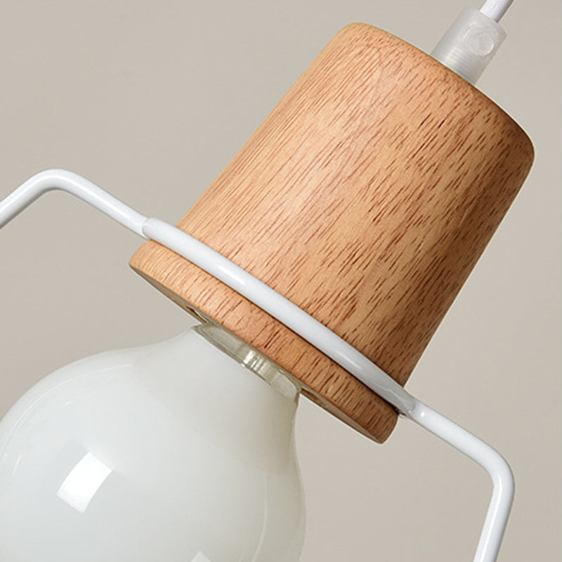 Metal Hanging Pendant Light Industrial Style Geometric Dinning Room Pendant Light Fixture