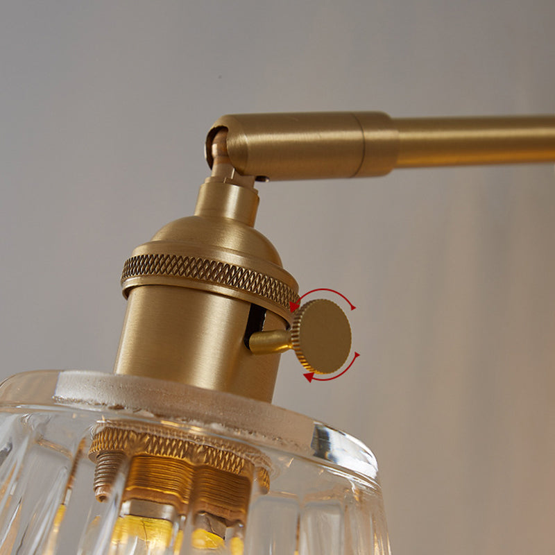 Ultramoderne beker wand gemonteerde lampen helder glazen wandmontage verlichtingsarmatuur voor slaapkamer