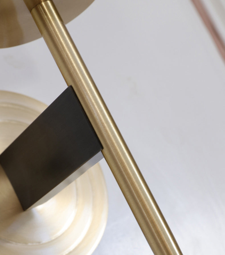 Postmodern Cylindrical Wall Mounted Lighting Clear Glass Wall Mount Lamp for Living Room