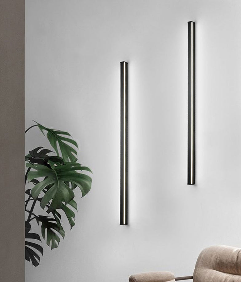 Linear Wall Donce Modern Minimalist Style Plástica 1 Lucins de luz para dormitorio de restaurantes