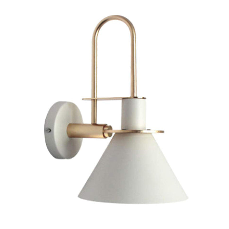 Nordic Simplicity Lights Wall Lights Metallic Gnonce Lights pour le chevet