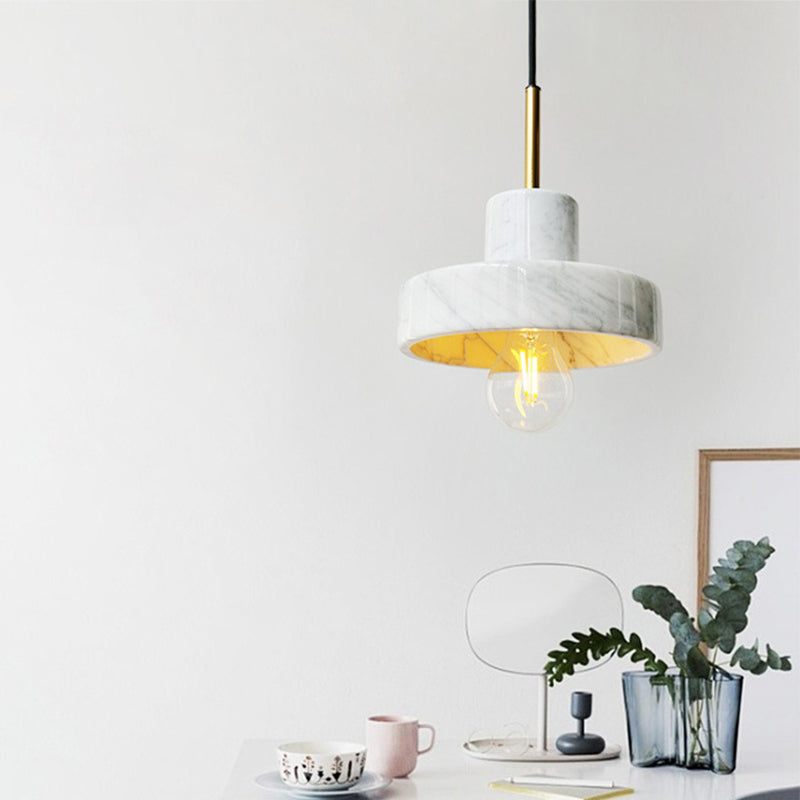 Nordischer Stil weißer Marmor hängend hängend