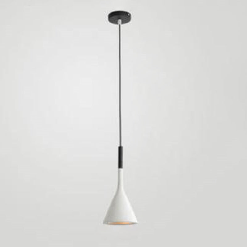 5.9 "brede macaroon mini hangend licht met hars kegel schaduw moderne stijl enkele lampverlichting voor slaapkamer