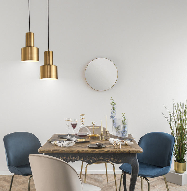 Postmodern Swing Arm Wall Sconce Metallic Wall Mounted Lighting for Coffee Shop