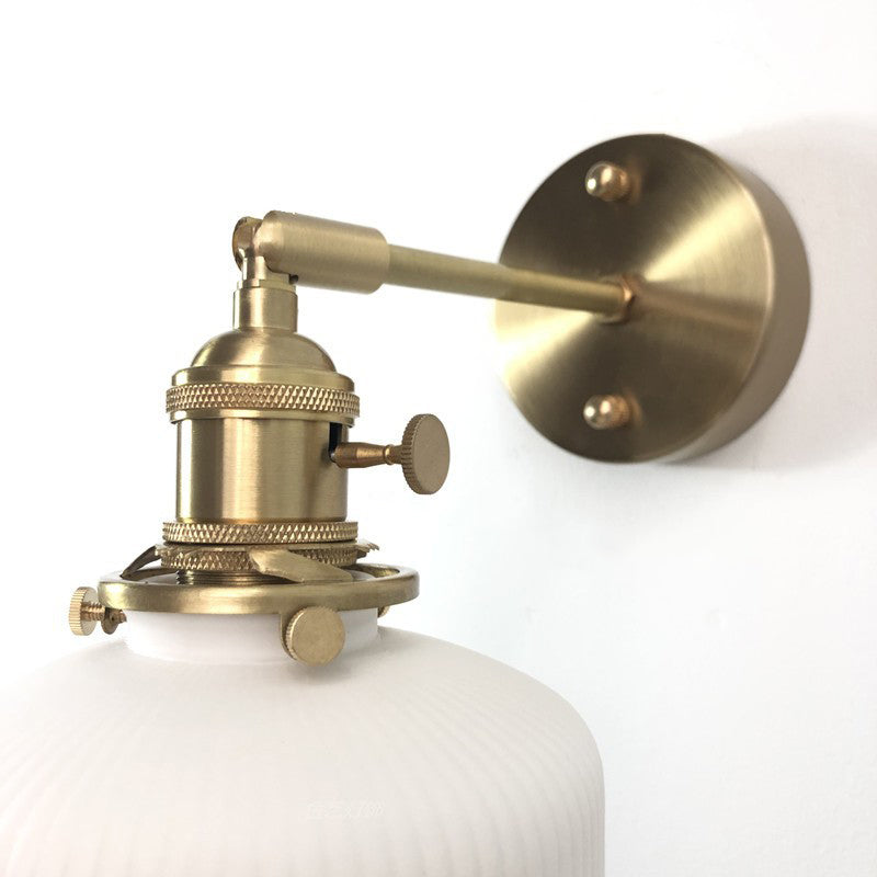 Postmodern Geometric Wall Mount Lighting Ceramic Wall Mounted Lighting for Bedroom