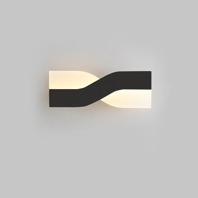 Contemporary Style Wall Light Rotatable LED Acrylic Sconce Light Fixture for Bedside