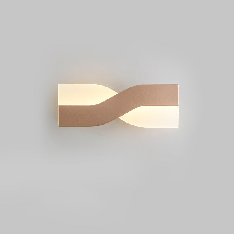 Contemporary Style Wall Light Rotatable LED Acrylic Sconce Light Fixture for Bedside