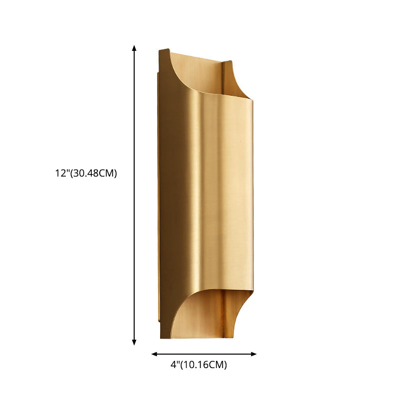 Modern Simplicity Geometric Wall Mounted Lamps Aluminum Wall Mount Light Fixture for Bedroom