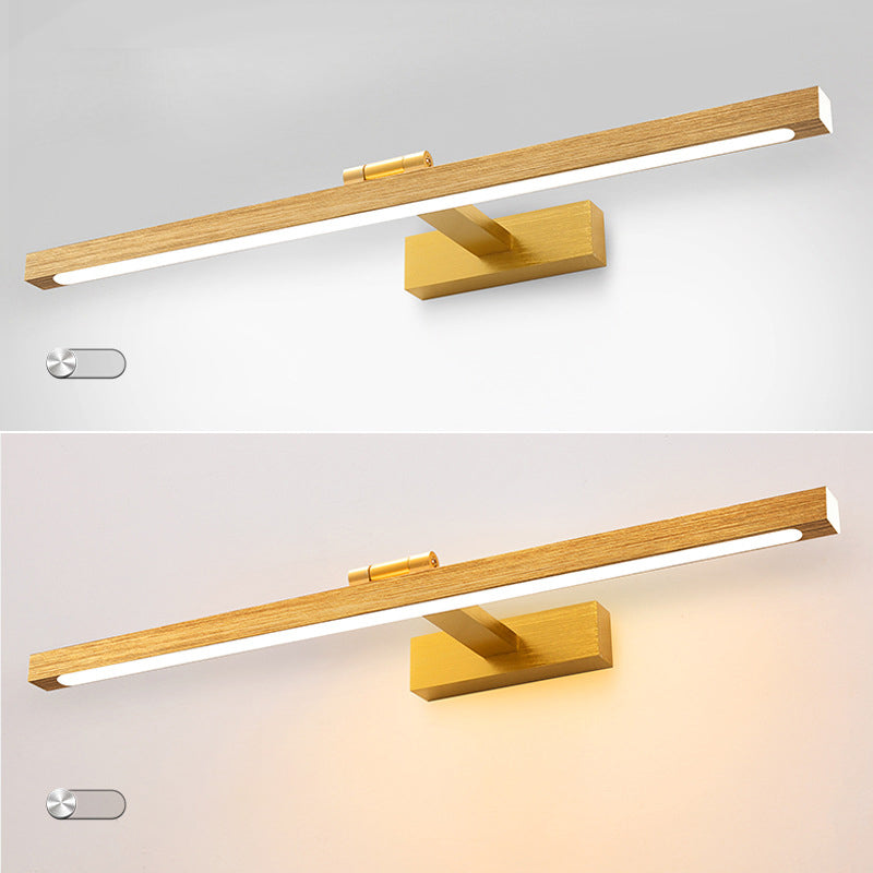 Nordic Minimalist Style Linear Vanity Lighting Fixtures Acrylic Vanity Sconce