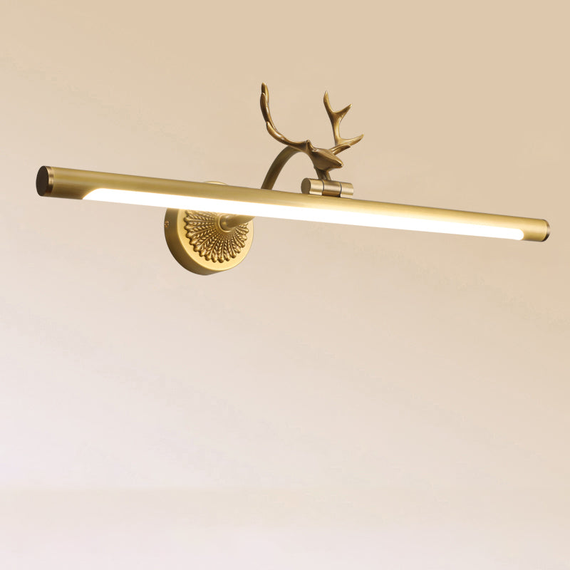 Luce Extravagant Linear Vanity Fishestures Acrilic Vanity Sconce