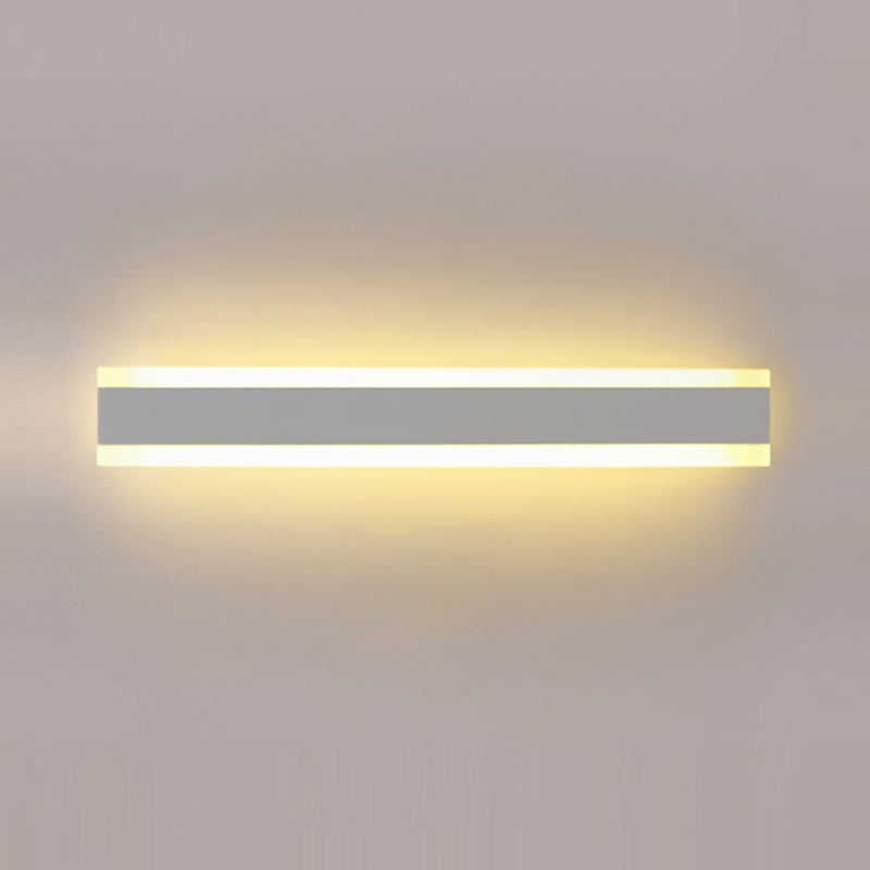 Modern Minimalist Style Linear Vanity Lighting Fixtures Metal Vanity Sconce