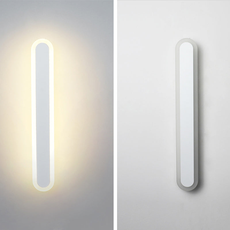 Modern Minimalist Style Linear Vanity Lighting Fixtures Metal Vanity Sconce