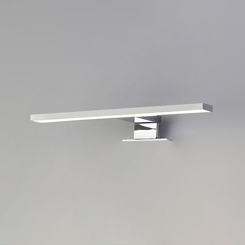 Luz de tocador lineal moderno Lighting acrílico Iluminación montada en la pared para el baño
