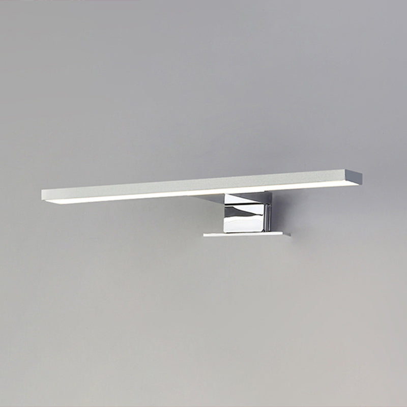 Luz de tocador lineal moderno Lighting acrílico Iluminación montada en la pared para el baño