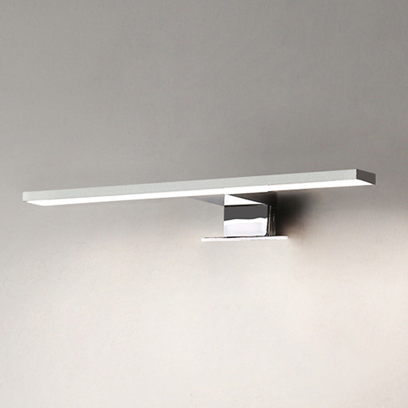 Luz de tocador lineal moderno Lighting acrílico Iluminación montada en la pared para el baño