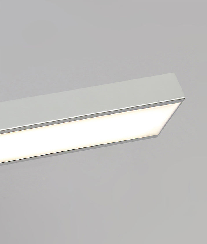 Luz de tocador lineal moderno Lighting acrílico Iluminación montada en la pared para el baño