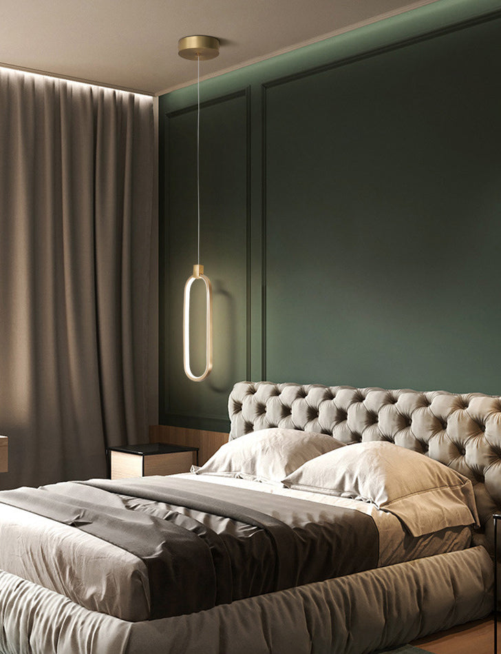 Apparecchi di illuminazione a sospensione circolare Postmoderna Luce sospesa in stile lusso