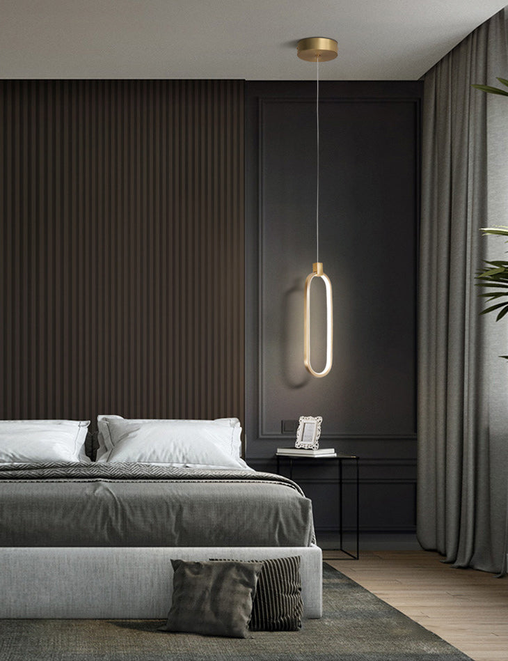 Apparecchi di illuminazione a sospensione circolare Postmoderna Luce sospesa in stile lusso