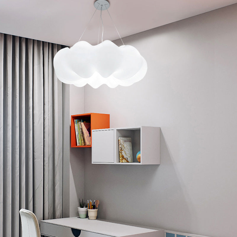 Wolkvormige hanglank kroonluchter moderne minimalistische stijl acrylhangend licht