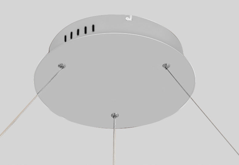 Wolkvormige hanglank kroonluchter moderne minimalistische stijl acrylhangend licht