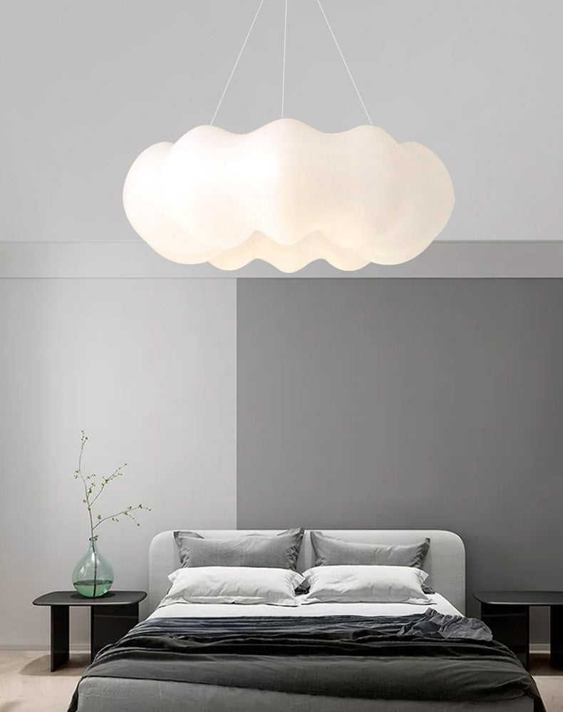 Wolkvormige hanglank kroonluchter moderne minimalistische stijl acrylhangend licht