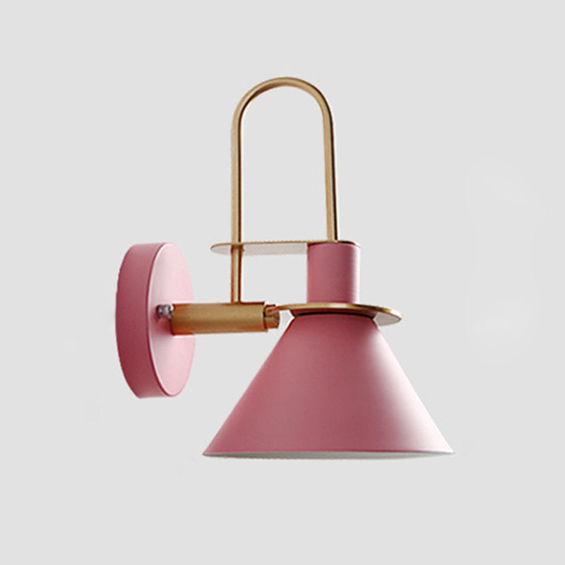 Apparecchiatura del corridoio a cono in metallo in metallo in stile Nordic