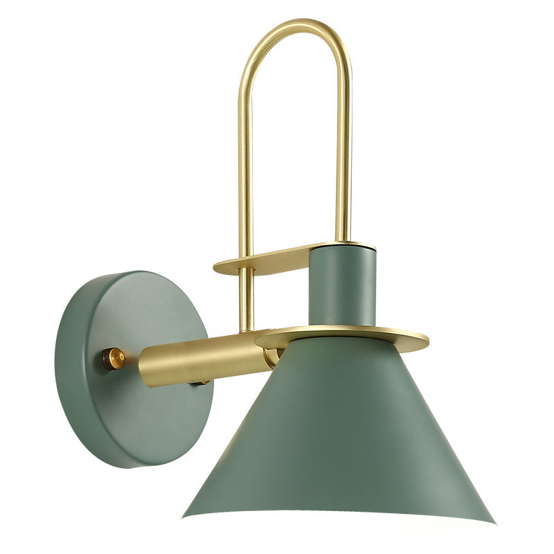 Apparecchiatura del corridoio a cono in metallo in metallo in stile Nordic