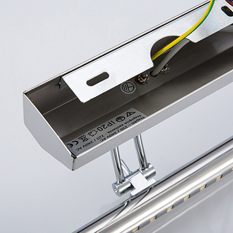 Conception du bras swing conception en acier inoxydable Vanité LED moderne simplicité style étanche du miroir de maquillage étanche