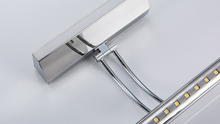 Conception du bras swing conception en acier inoxydable Vanité LED moderne simplicité style étanche du miroir de maquillage étanche