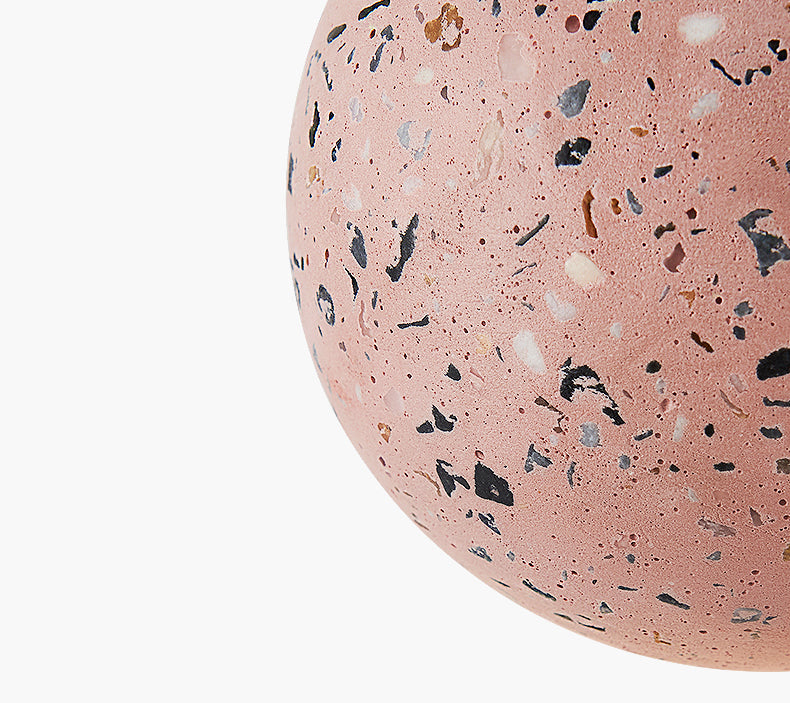 Sfera Camera da letto Accogliente Aiughting Stone Stone Stile Stile sospeso a sospensione Luce a sospensione