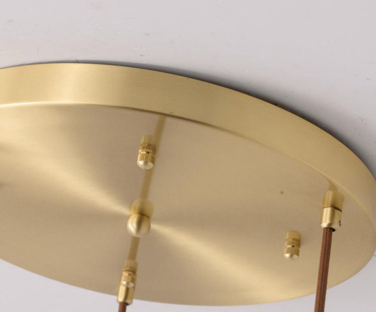 Cut Crystals Block Hanging Pendant Lights Luxury Style Pendant Light for Living Room