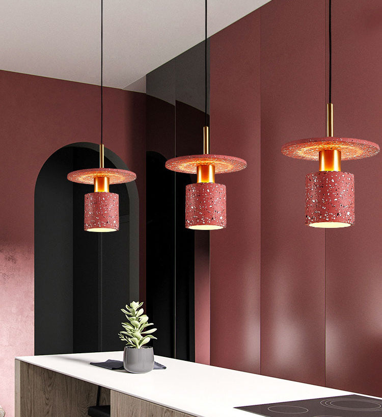 Noordse cement hanger plafondlampen enkel licht hangend licht voor restaurantbar