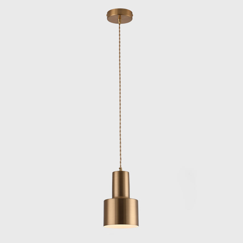 Metal Cage Pendant Light Postmodern Style Pendant Light Fixtures for Bedside Porch